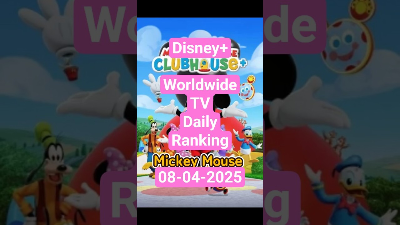 Disney+ Worldwide TV Daily Ranking – August 4, 2025 