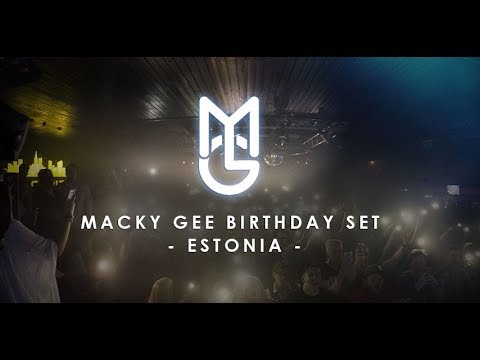 Macky Gee Birthday Set @ Estonia 2018 - [DNB VLOG] - MGTV