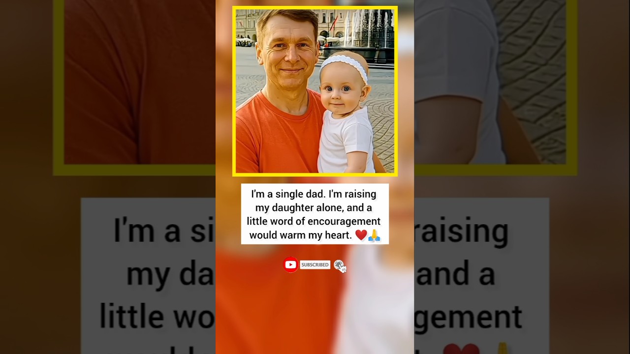 One Man, Two Roles: Raising My Daughter Alone ❤️