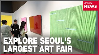 Seoul's largest art fair in town; Kiaf, Frieze Seoul open through weekend