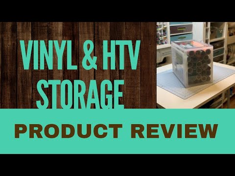 Vinyl & HTV Storage Box - Product Review