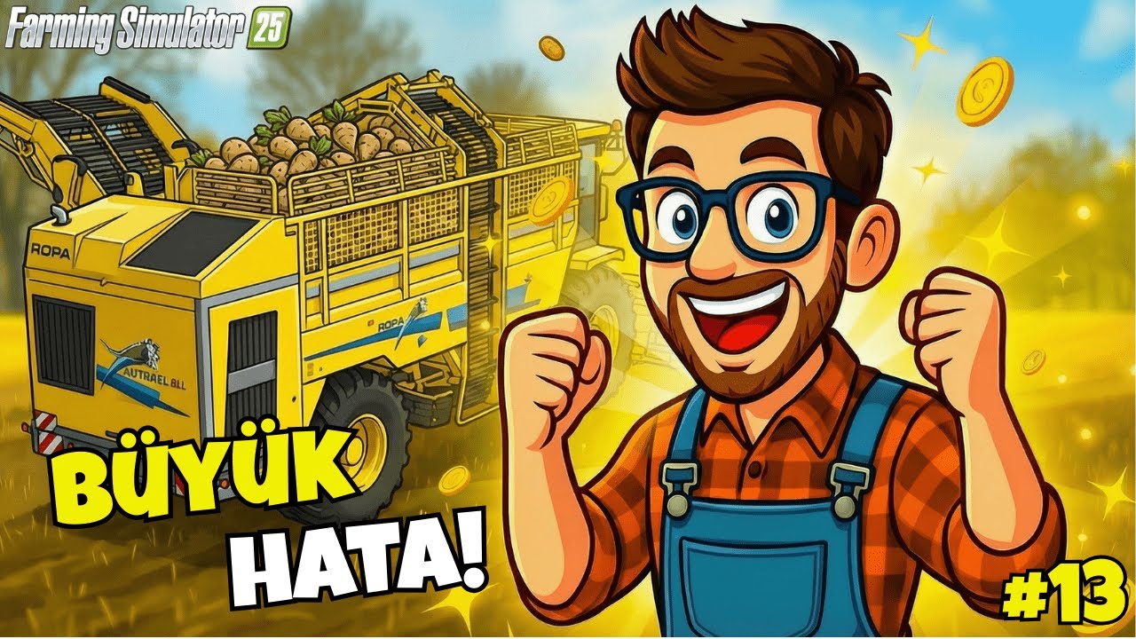 Pancar İşine Girdik – Büyük Hatalar Yaptık! | FS25 #13