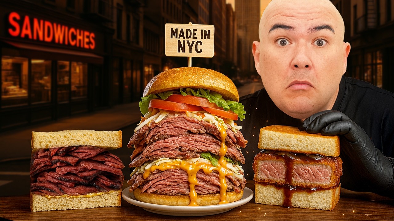 I Ate Every Iconic Sandwich in NYC… One Was JUNK!