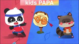 베이비버스 | 키즈판다 화살쏘기 대결! 친구를 이겼어요! | 키즈파파랑 놀아요 | Baby Bus | Kids Panda Arrow Shooting Confrontation! screenshot 5