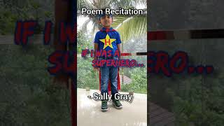 Poem Recitation | If I Was a Superhero | Hadi's Ville