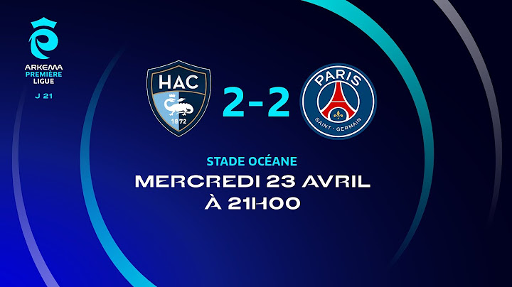 J21 I Havre AC-Paris SG (2-2), le résumé I Première Ligue FFF 2024-2025