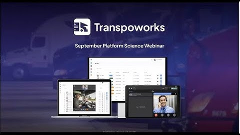 Transpoworks | Platform Science Webinar 2023