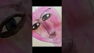 Intuitive Painting / Faces / Spiritual Art
