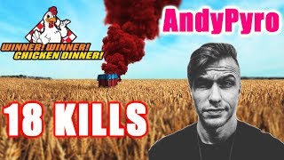 Pubg - Andypyro - 18 Kills - Playerunknowns Battlegrounds