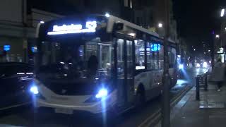 Compass Bus route 52 seen near Devonshire Place in Brighton and Hove - 25/02/2026