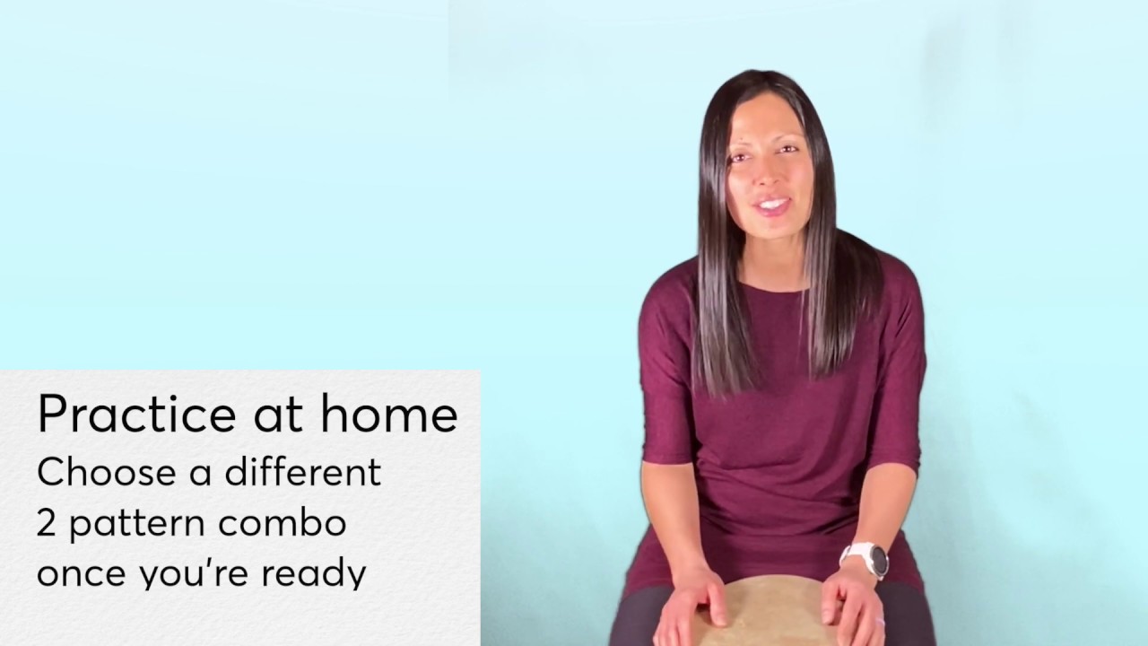 Djembe playalong Layering rhythms together YouTube