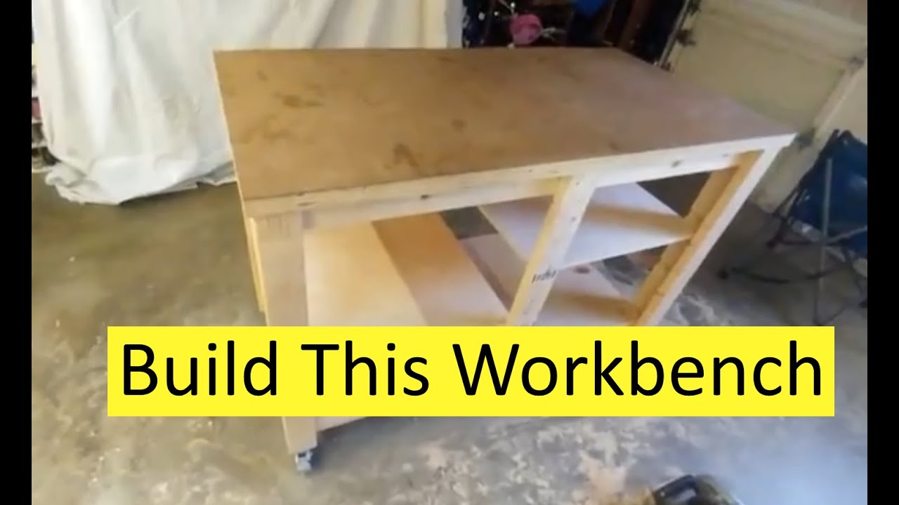 Modular Rolling Workbench DIY