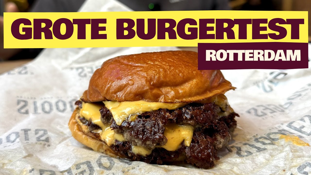 DE BESTE BURGERS VAN ROTTERDAM 🍔 - WEEKVLOG #16