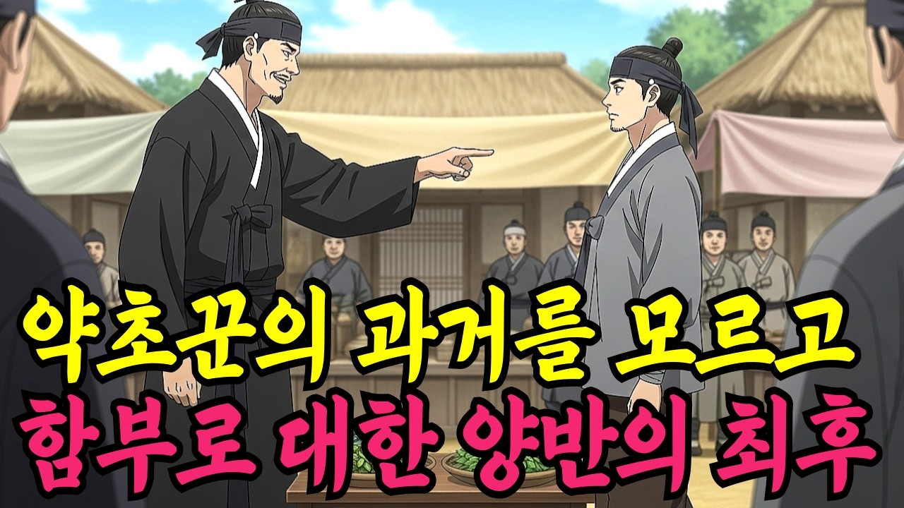 약초꾼의 과거를 모른채 함부로 대한 양반의 최후ㅣ야담·민담·전설·신화·설화·야사·옛날이야기·조선시대이야기·오디오북·재미있는이야기