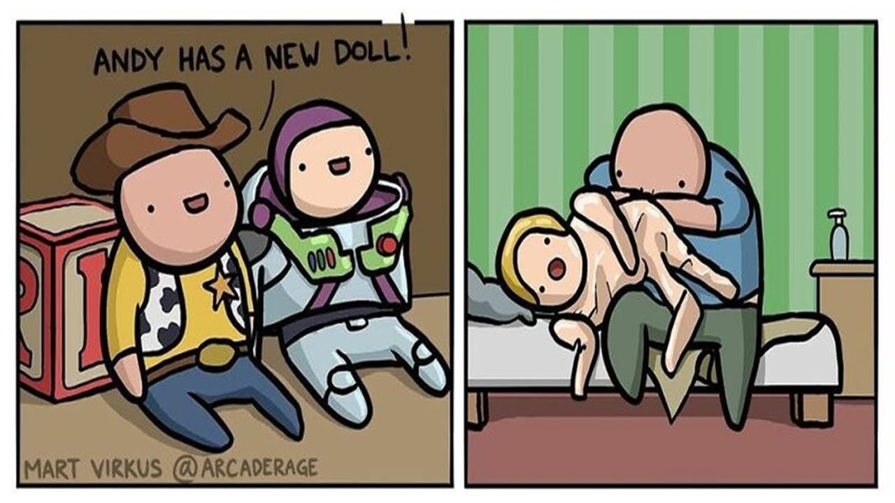 Hilariously Twisted And Extremely Dark Comics By “Arcade Rage”