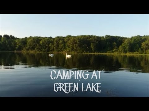 Camping on Green Lake - YouTube
