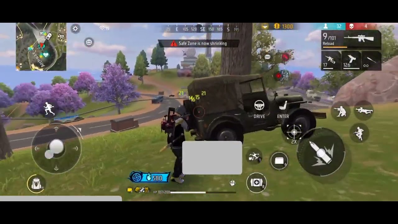 Free fire pvp mode on Gamer yup 123 🔥🥵