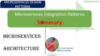 Microservices Integration Patterns: Summary || Microservices Architecture
