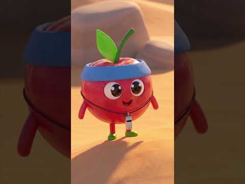 🍒 Little Cherry Shows Morning Exercises 😄