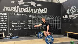 Pause Below Knee Clean Pull Exercise Demo