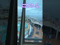 Top of Ship Pool view #cruiseship #catalina