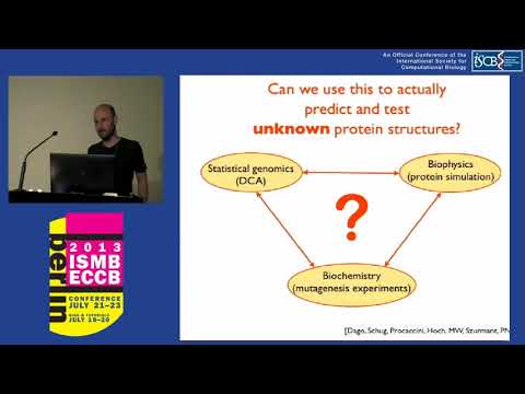 From sequence co-evolution to protein (complex) structure prediction - Martin Weigt - ISMB/ECCB 2013