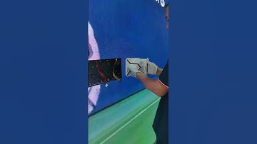 How to remove LED module with the help of tool #ledmodule #leddisplay#indoorledscreen #rentalled