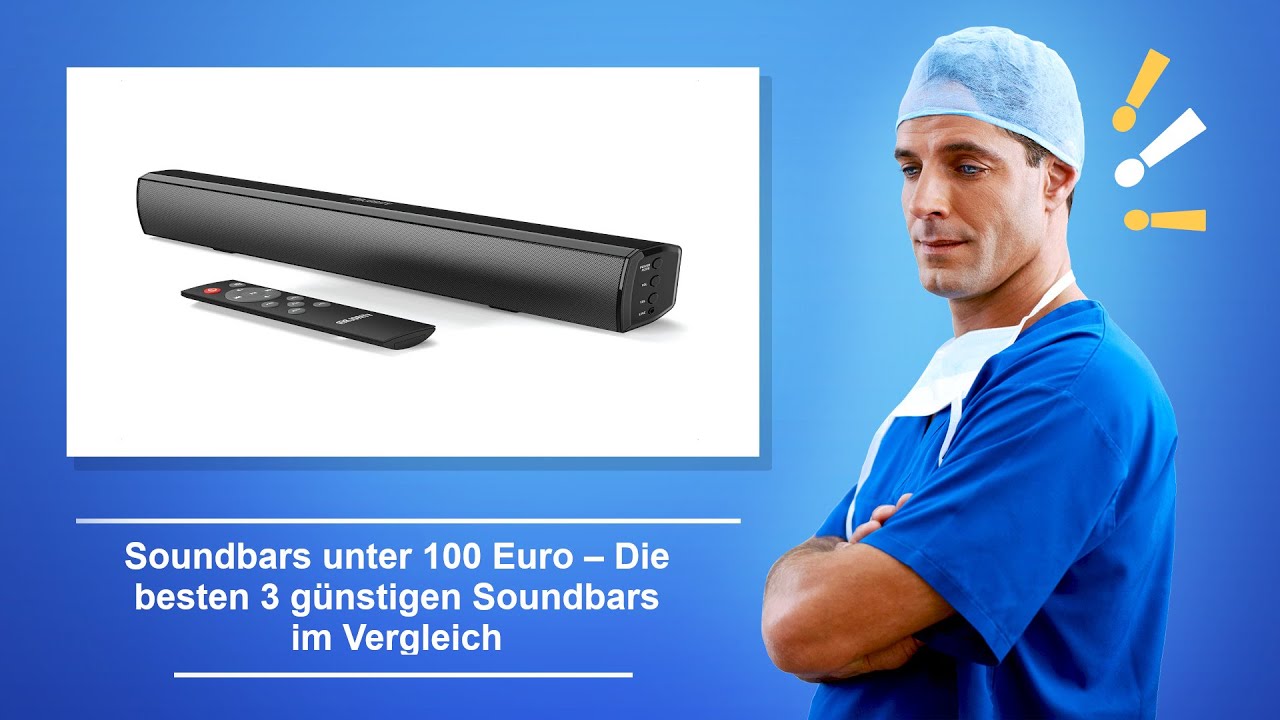 🚑 Soundbars unter 100 Euro – Die besten 3 günstigen Soundbars im Vergleich