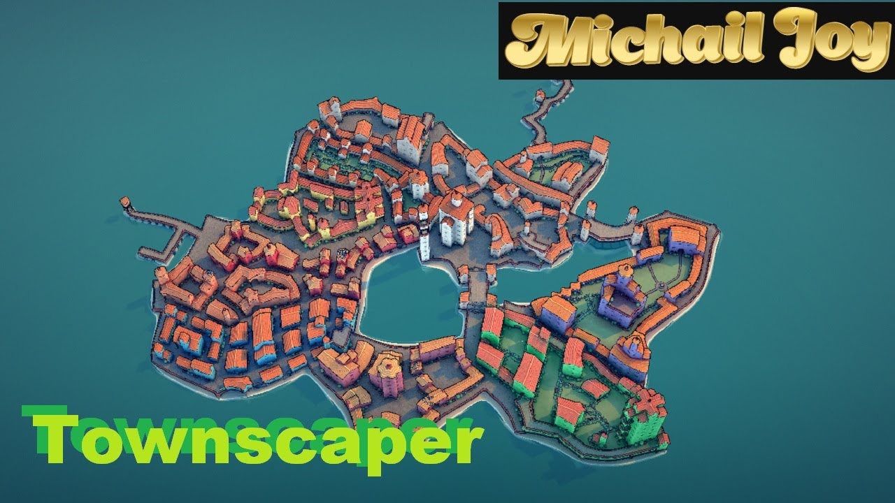 Остров JoyLand ! Townscaper | Joy достраивает уютный остров!