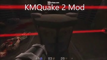 KMQuake2 mod laser glitch
