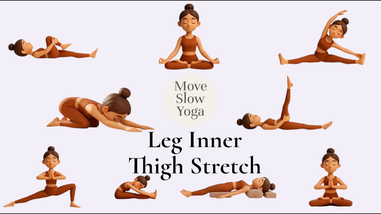🧘‍♀️ Leg & Inner Thigh Stretch & Lower Body Flexibility (8–10 Minutes).