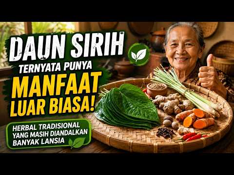 Daun Sirih Ternyata Punya Manfaat Luar Biasa! Herbal Tradisional yang Masih Diandalkan Banyak Lansia
