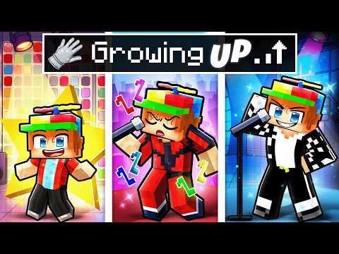 Growing Up As MICHAEL JACKSON in Minecraft!
