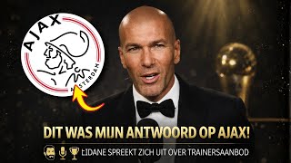 Download Lagu ZIDANE ONTHULT WAT HIJ ZEI TOEN AJAX HEM ALS TRAINER WILDE! | Ajax Laatste Nieuws MP3