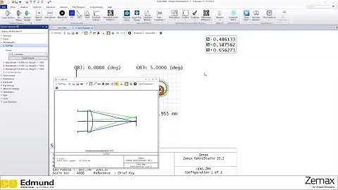 Intro to Optical System Design with Ansys Zemax OpticStudio  — Lesson 1