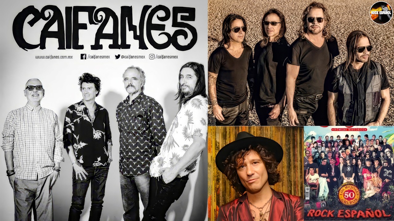 Grandes Éxitos del Rock en Español Caifanes - Maná - Enrique Bunbury - Soda Estereo - Hombres G, Etc