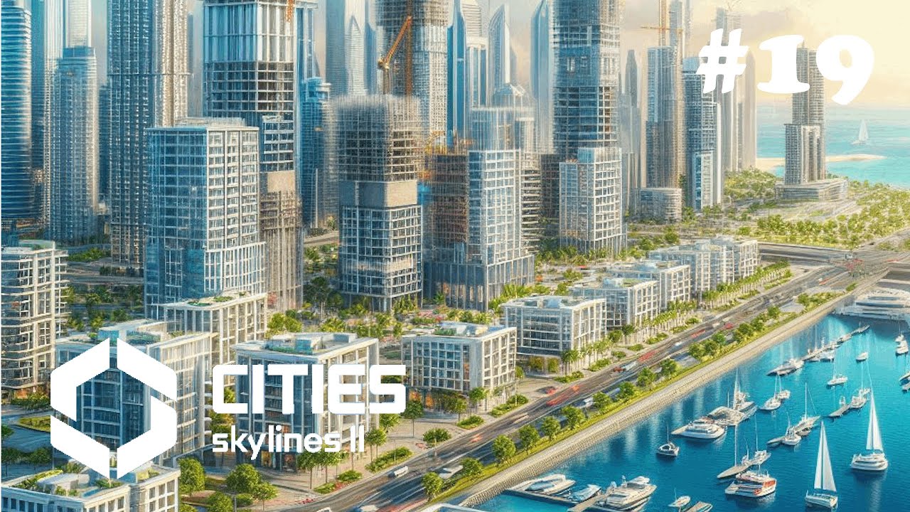 Nouveau quartier au front de mer qui redéfinissent l'Horizon Urbain dans Cities Sylines II !