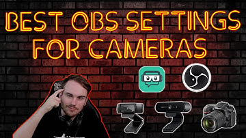 Best OBS & SLOBS settings for cameras & greenscreen!  Professional look without upgrading!