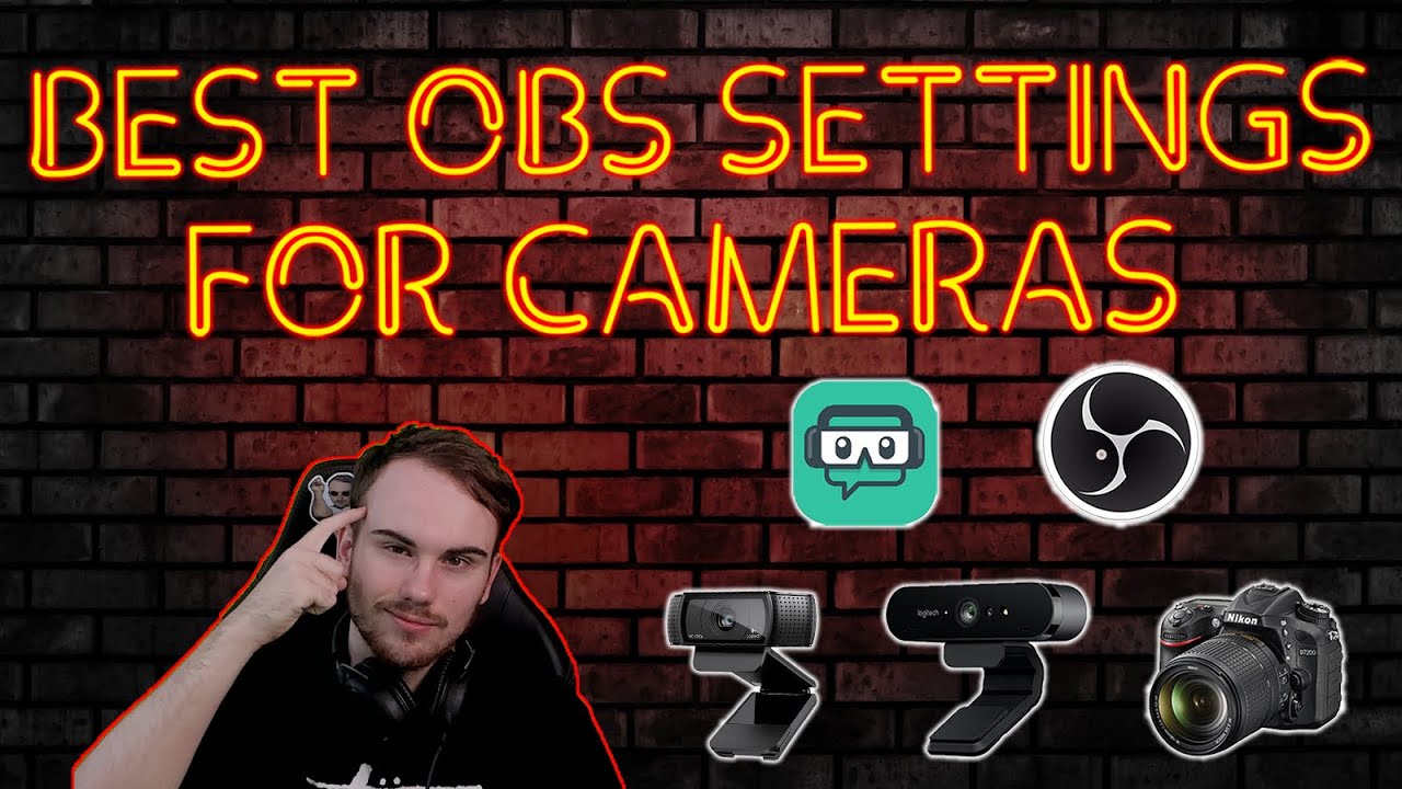 Best OBS & SLOBS settings for cameras & greenscreen! Professional look ...