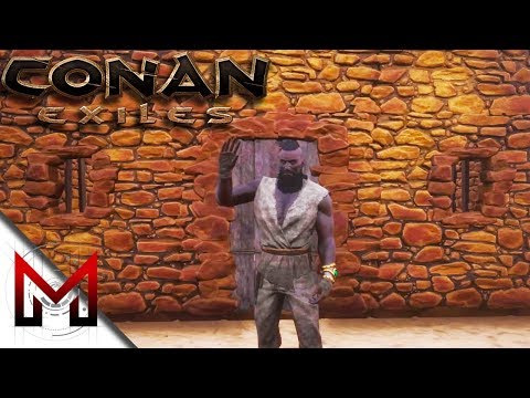 EXPLORING THE NEW MAP! -=- Conan Exiles Gameplay -=- Ep2