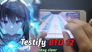 Arcaea | Testify (Beyond 12) easy clear กั่ยๆ