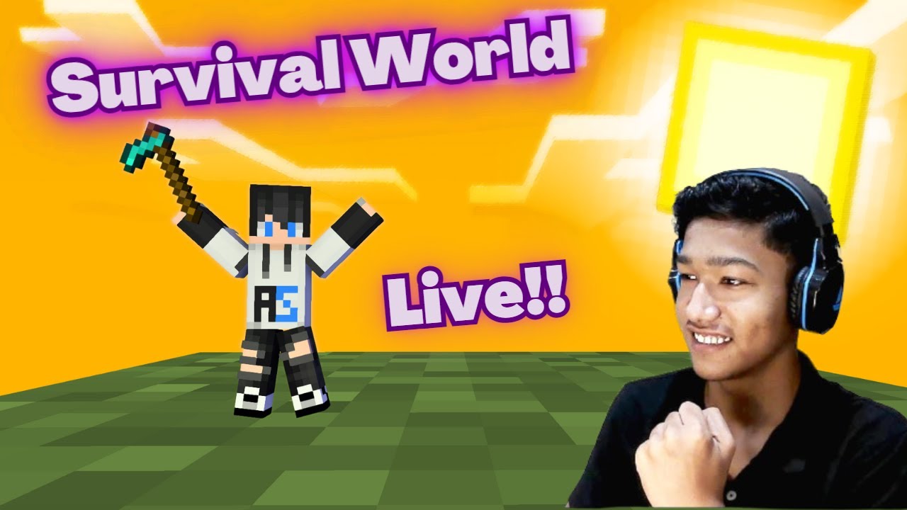 Playing Minecraft Survival On Stream | Minecraft Live - YouTube