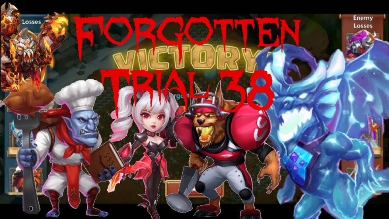 Forgotten Trial | 38 | Casle Clash | Drop Point | Talkthrough Explanation