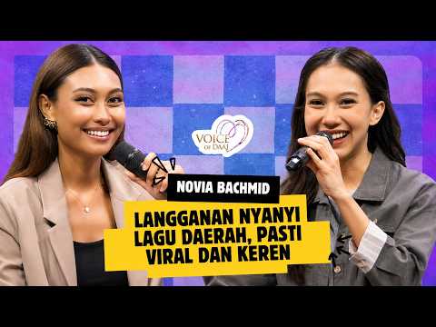 "Indonesia se- cakep itu ?, bule banyak kenal dari videoklip aku "Novia Bachmid