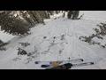 skiing storm leftovers at the bird