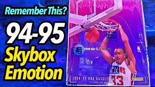 I finally bought my favourite set - 1994-95 Skybox E-Motion Personal Break