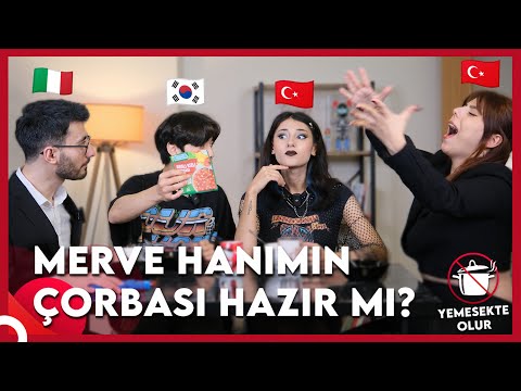 YEMESEKTE OLUR 2.SEZON (1. BÖLÜM) | MERVE HANIMIN ÇORBASI HAZIR MI?