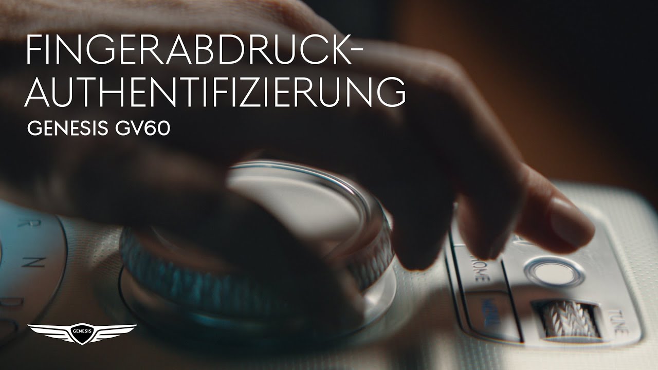 Genesis Rabe Fingerabdruck-Authentifizierung | Genesis GV60 | Switzerland | Genesis ...