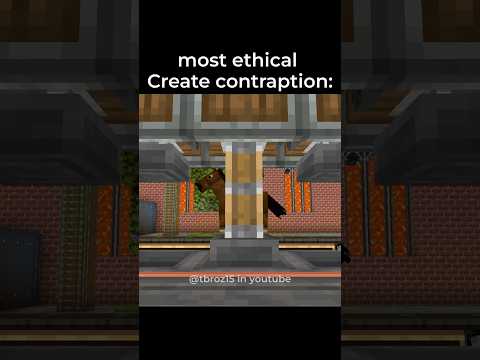 most ethical minecraft create mod contraptions: