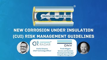 New Corrosion Under Insulation (CUI) Risk Management Guidelines - DNV